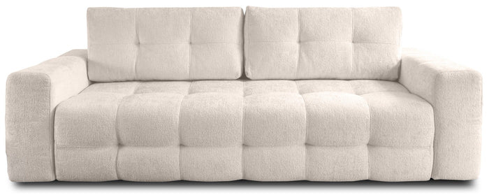 Trae Mobler Lussi 3-Zits Slaapbank Creme