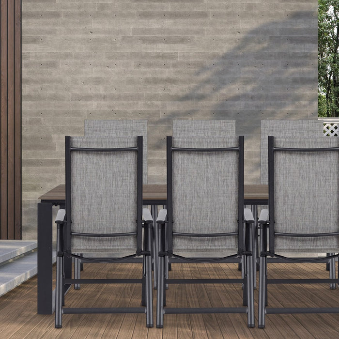 Lisomme Joris tuintafel bruin - 210 x 100 cm