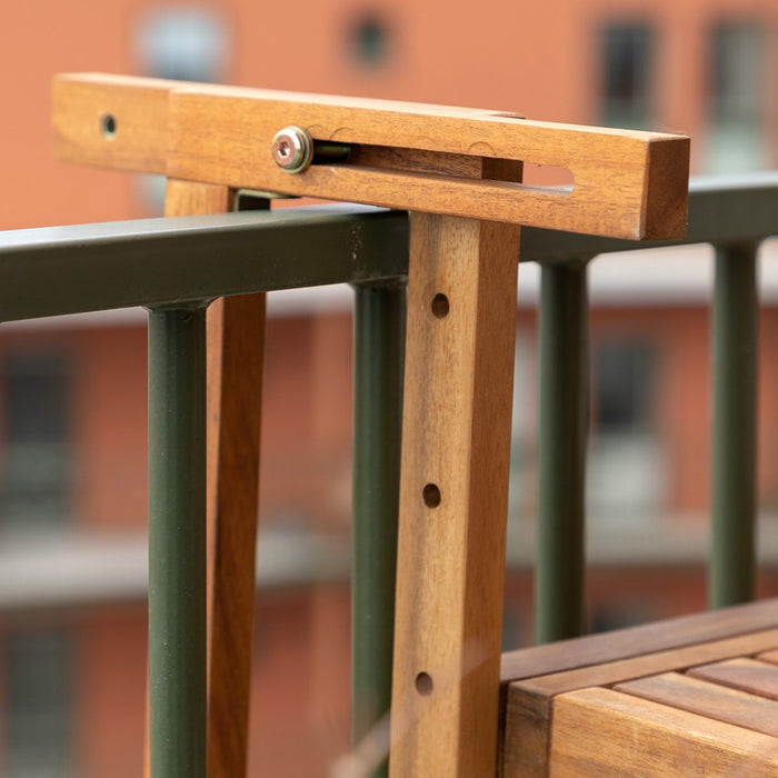 Nest outdoor Sigrid Houten Balkontafel - Naturel