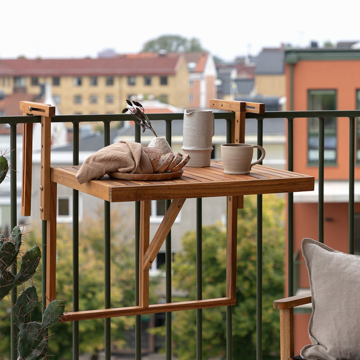 Nest outdoor Sigrid Houten Balkontafel - Naturel