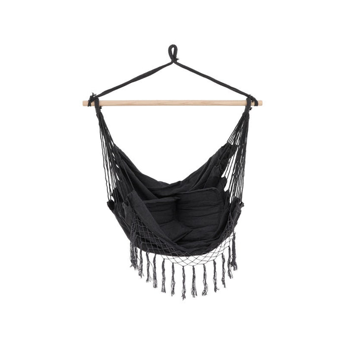 Nest outdoor Colin katoenen tuin hangstoel donkergrijs