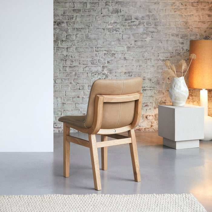 Tikamoon - Cocoon - Cheyenne eiken stoel