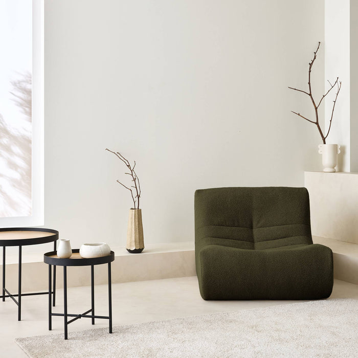 sweeek - Fauteuil, B 91 x D 105 x H 72cm