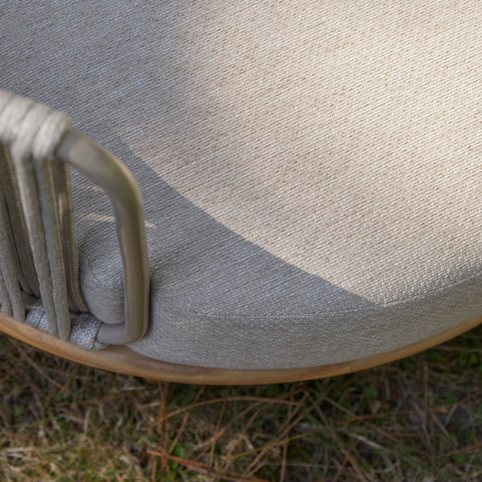 Tikamoon - Tuinfauteuil in massief teakhout Ezra, 1-zit