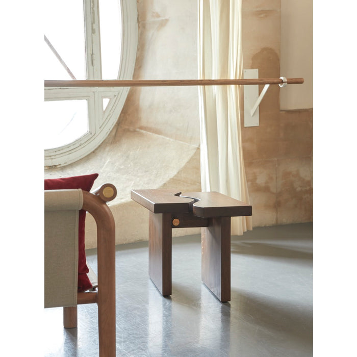 Tikamoon - Eikenhouten bijzettafel