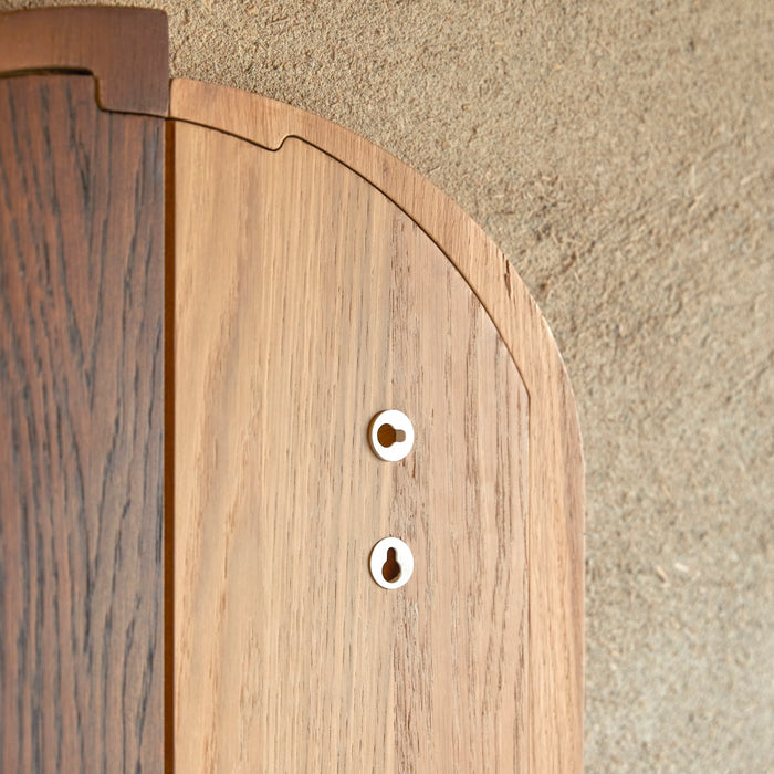 Tikamoon - Massief eiken spiegel 72,5x40 cm Opéra