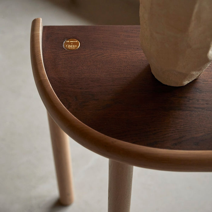 Tikamoon - Eikenhouten consoletafel