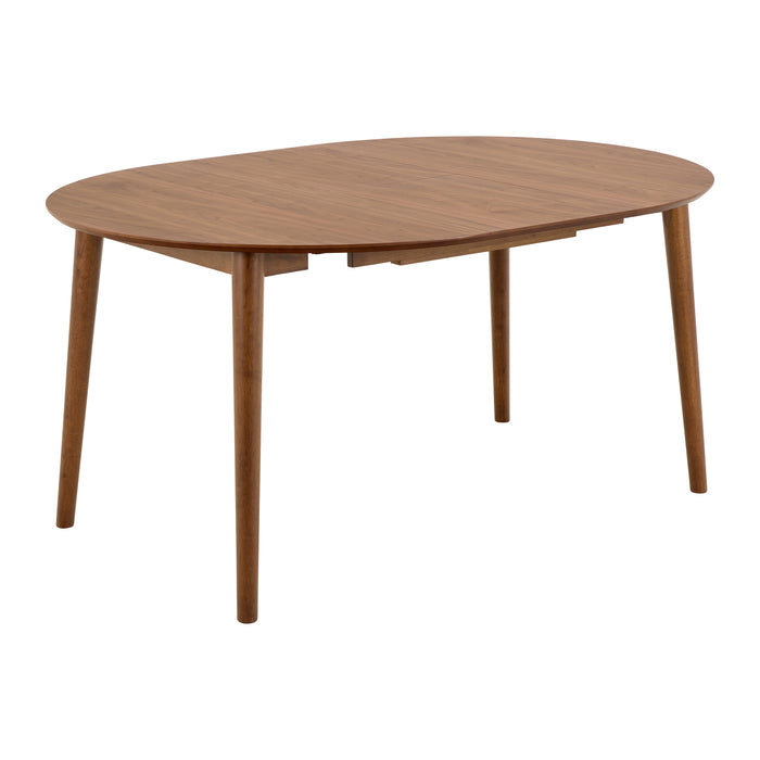 by fonQ Cleo Eettafel Uitschuifbaar - Walnoot