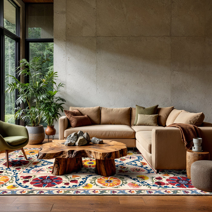 Louis de Poortere Suzani Vloerkleed 170 x 240 cm - Origine