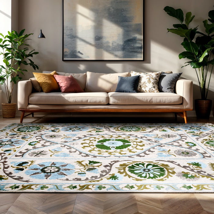 Louis de Poortere Suzani Vloerkleed 170 x 240 cm - Slavia