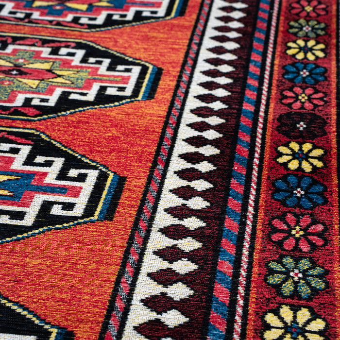 Louis de Poortere Antalia Vloerkleed 280 x 390 cm - Red Mix