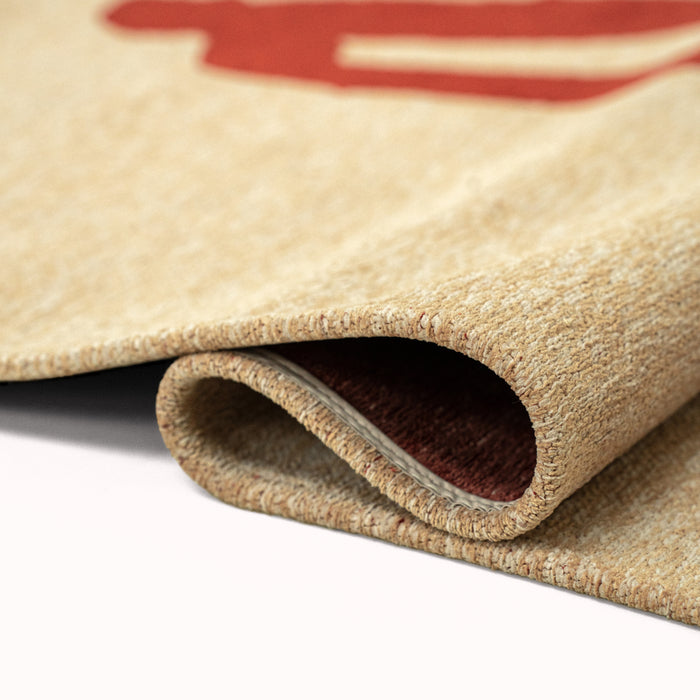 Louis de Poortere Ribbon Vloerkleed 280 x 390 cm - Red