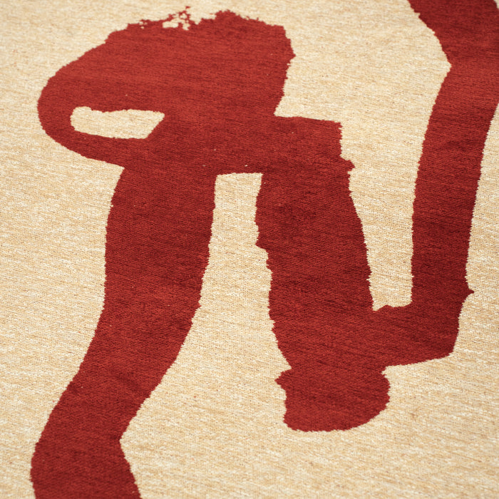 Louis de Poortere Ribbon Vloerkleed 240 x 340 cm - Red