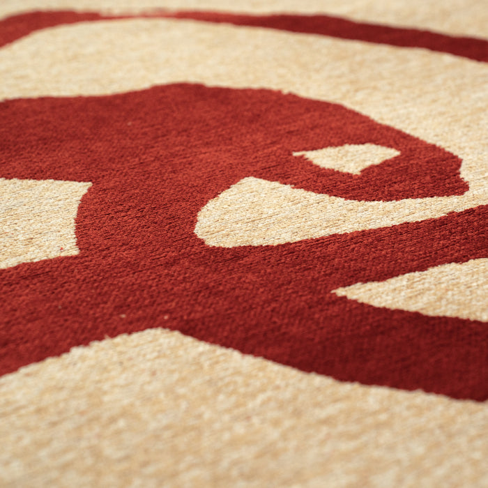 Louis de Poortere Ribbon Vloerkleed 170 x 240 cm - Red
