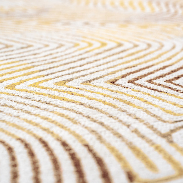 Louis de Poortere Coral Meditation Vloerkleed 280 x 390 cm - Yellow Hippy