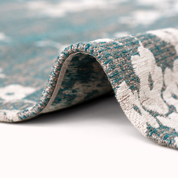 Louis de Poortere Sakura Vloerkleed 280 x 390 cm - Lake Blue