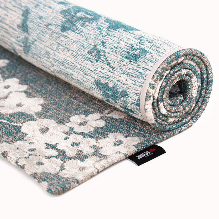 Louis de Poortere Sakura Vloerkleed 200 x 280 cm - Lake Blue