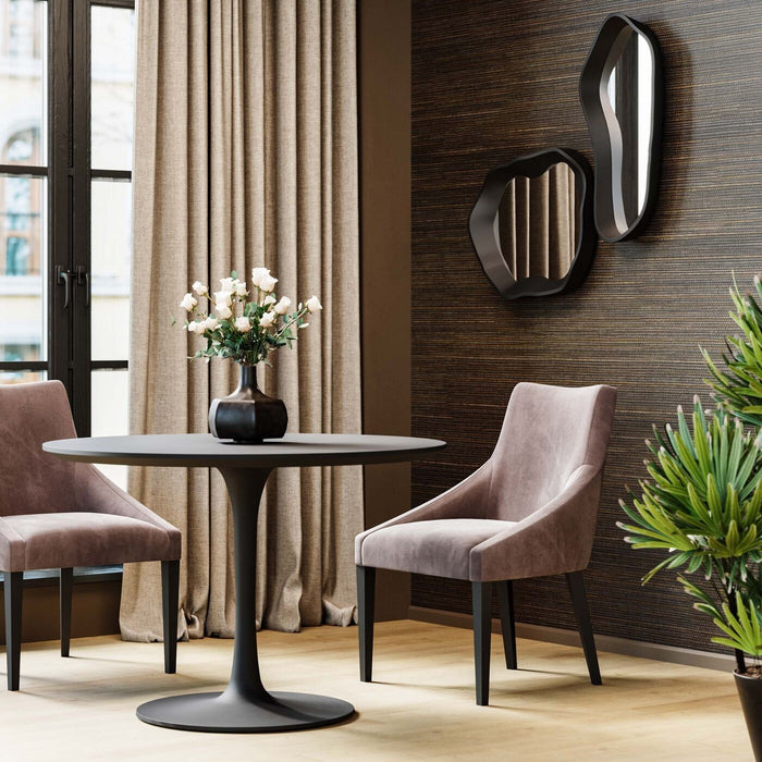 Kare Design Dynamic Spiegel zwart 34x40cm