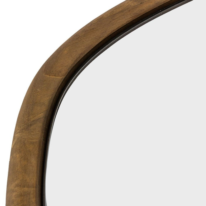 Vtw Living - Spiegel Hout Organisch - Asymmetrisch - 40 x 2 x 62 cm