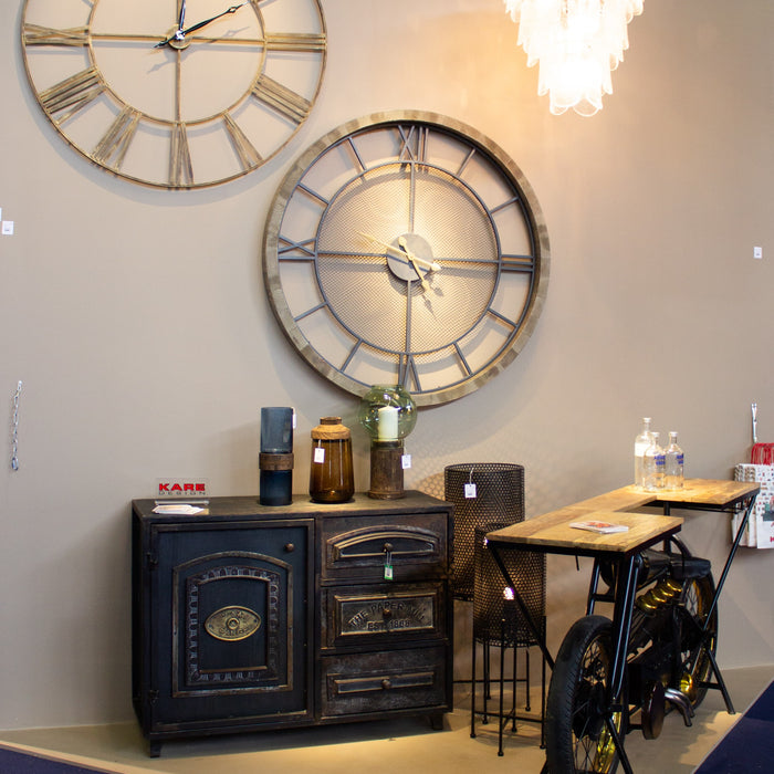 Wandklok Factory 120cm Kare Design