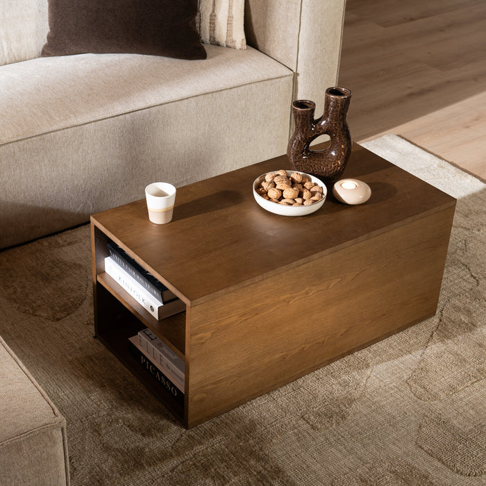 Bronx71 Salontafel Jaxx rustiek eiken 88x46 cm