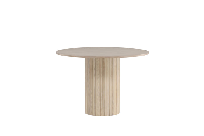 Fjôrd - Eettafel Beige Rond - 110x110x75cm - Bianca