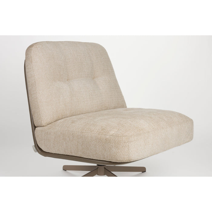 Zuiver Benjamin Loungestoel - Beige