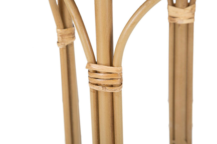 Mauro Ferretti Panama Ronde pothouder in bruin metaal