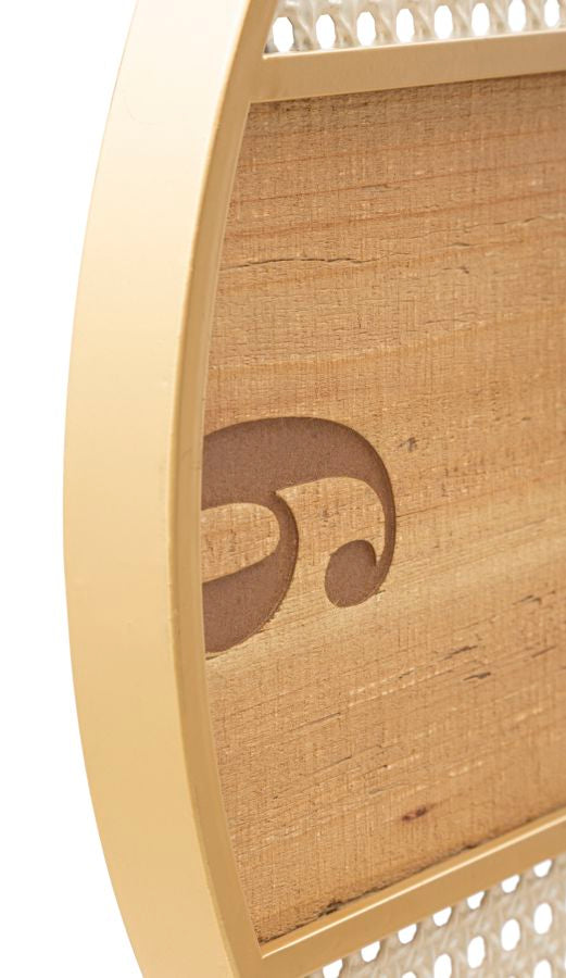 Mauro Ferretti Fuji Ronde houten wandklok bruin