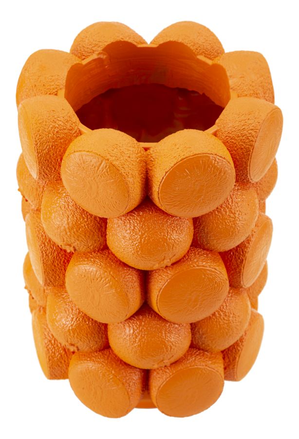 Mauro Ferretti Orange Vaas in hars samengesteld uit sinaasappels