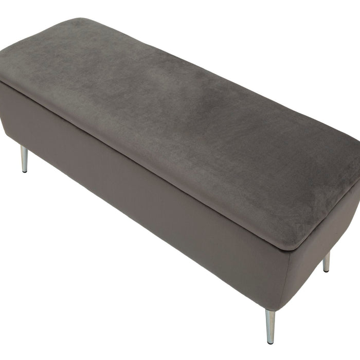 Mauro Ferretti Silvery Bank met metalen en fluwelen ontainer