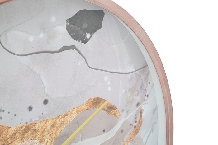 Mauro Ferretti Art Wandklok in veelkleurig metaal