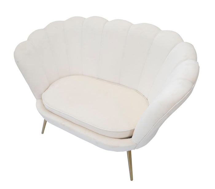 Mauro Ferretti Vienna 2-zitsbank in beige stof