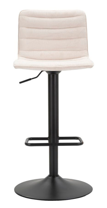 Mauro Ferretti High Set van 2 barkrukken van witte stof