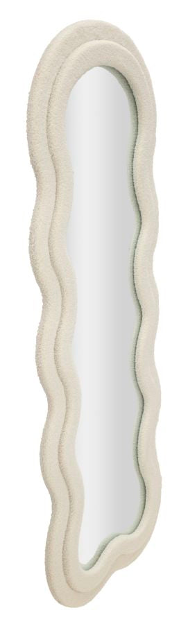 Mauro Ferretti Teddy Spiegel in crème bouclé