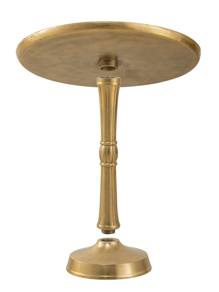 SVJ Bijzettafel Rond - 44 x 44 x 52 cm - Aluminium - Goud