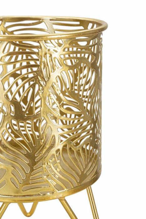 Mauro Ferretti Naty Set van 2 pothouders in goud metaal