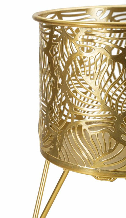 Mauro Ferretti Naty Set van 2 pothouders in goud metaal