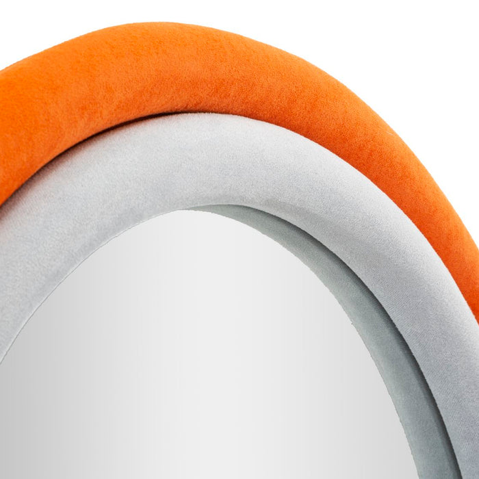 Mauro Ferretti Antony Wandspiegel in oranje fluweel