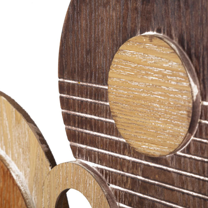 Mauro Ferretti Block Bruine houten wandspiegel