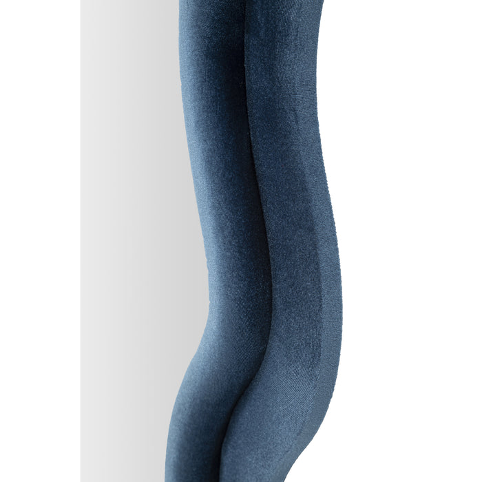 Mauro Ferretti Emily Wandspiegel in blauw fluweel