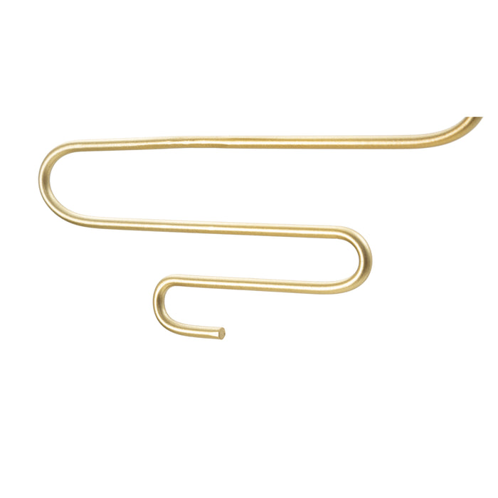 Mauro Ferretti Alid Set van 2 wandkandelaars in goud metaal