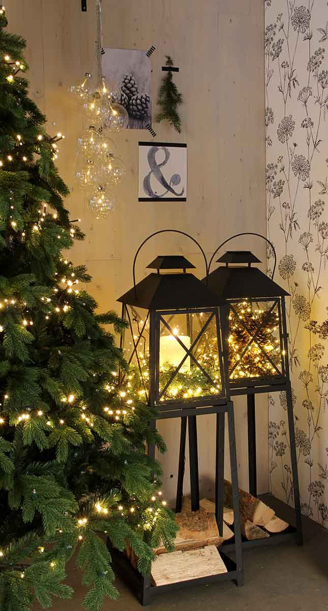 Luca Lighting Cluster Kerstboomverlichting - 768 LED - L560 cm - Wit