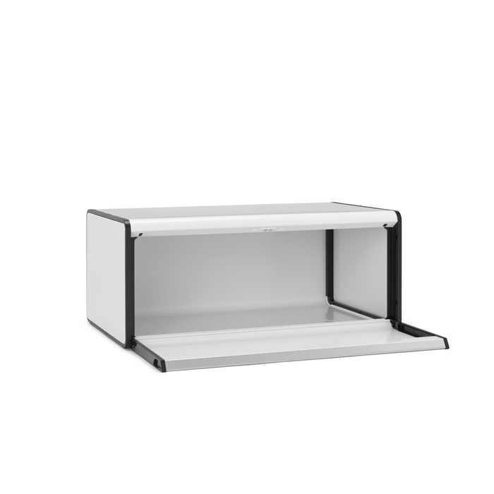 Broodtrommel met klepdeksel - White