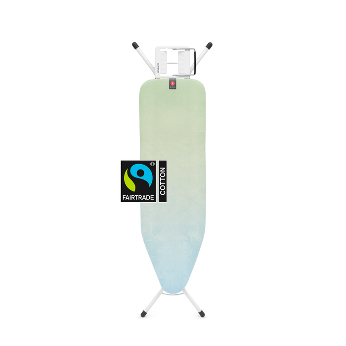 Strijkplank B, 124x38 cm met strijkijzerhouder - Soothing Sea