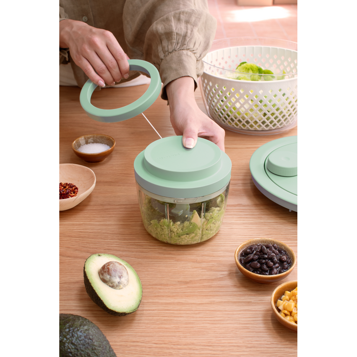 Brabantia Tasty+ Handmatige Hakmolen met Trekkoord - Jade Green