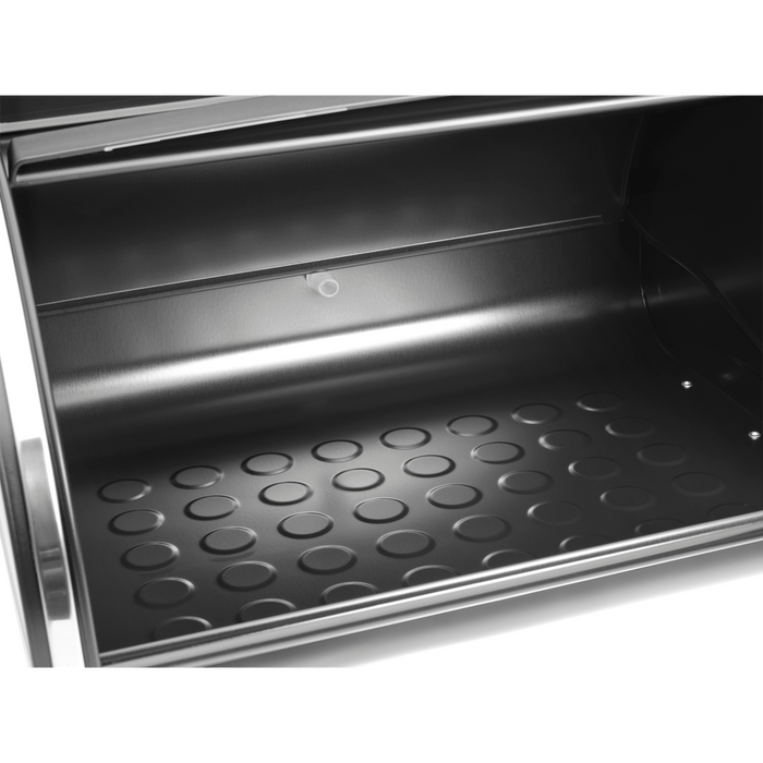 Broodtrommel met schuifdeksel medium - Matt Black