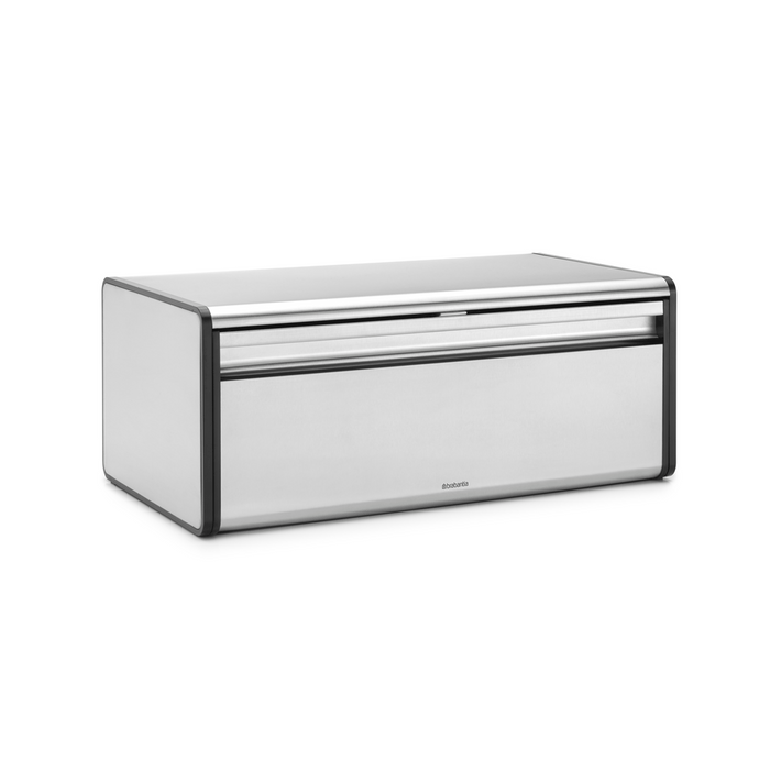 Broodtrommel met klepdeksel - Matt Steel