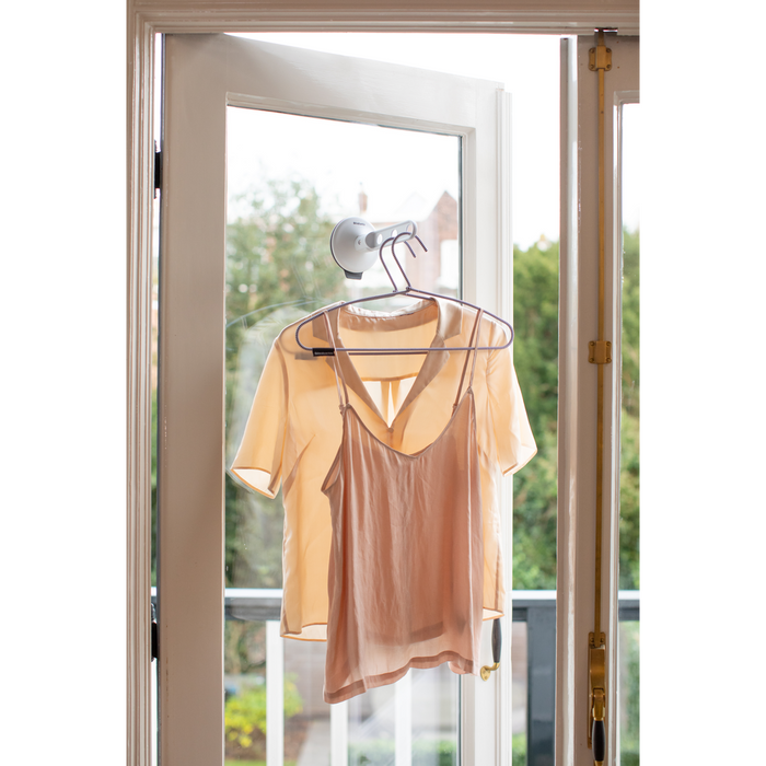 Inklapbare kledinghaak met zuignap - Light Grey