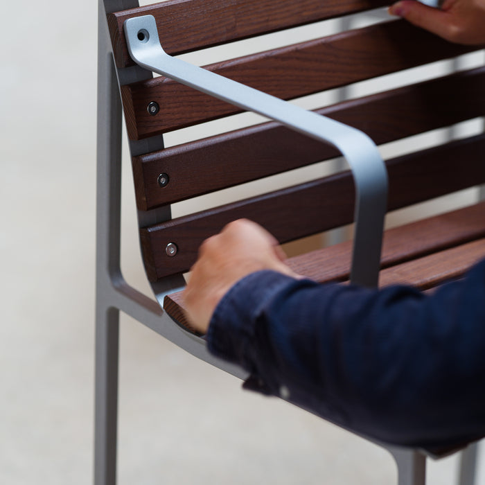 HAY Traverse Armstoel - Essenhout